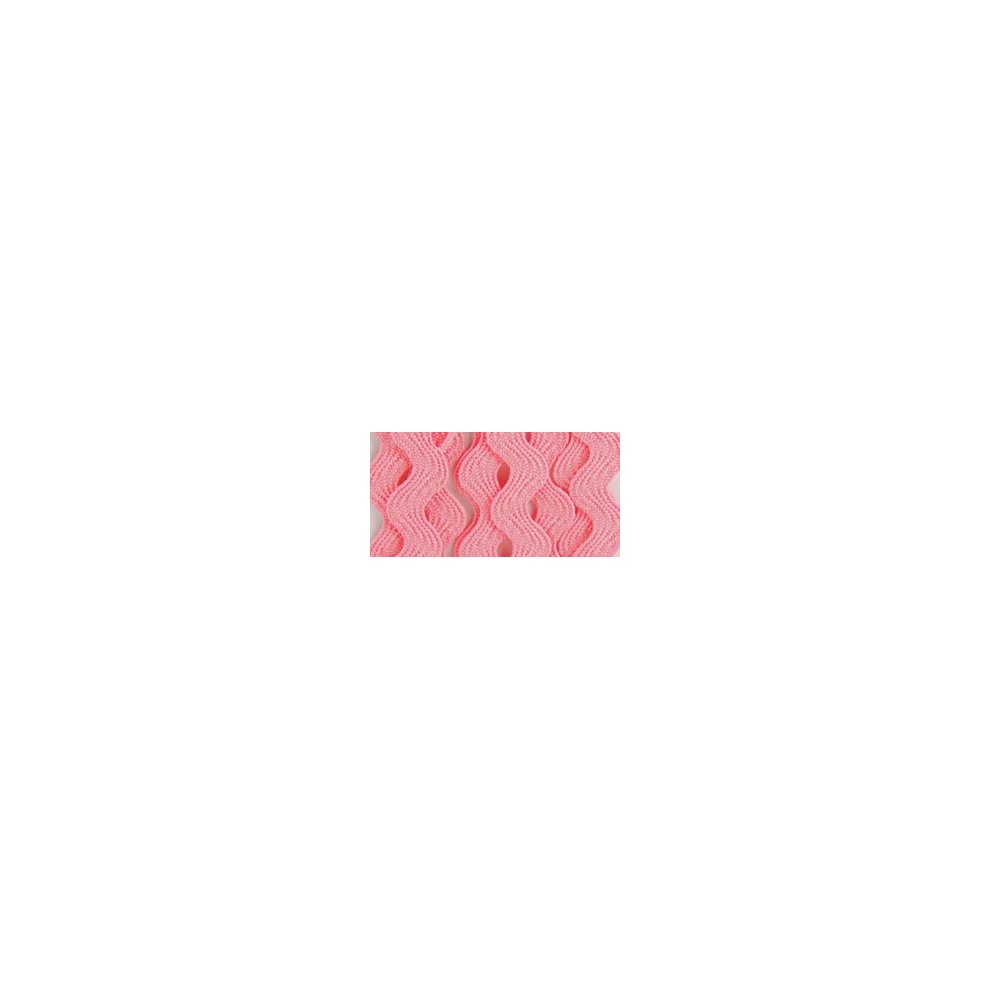 Wrights Medium Rickrack .5"X2.5yd-Candy Pink